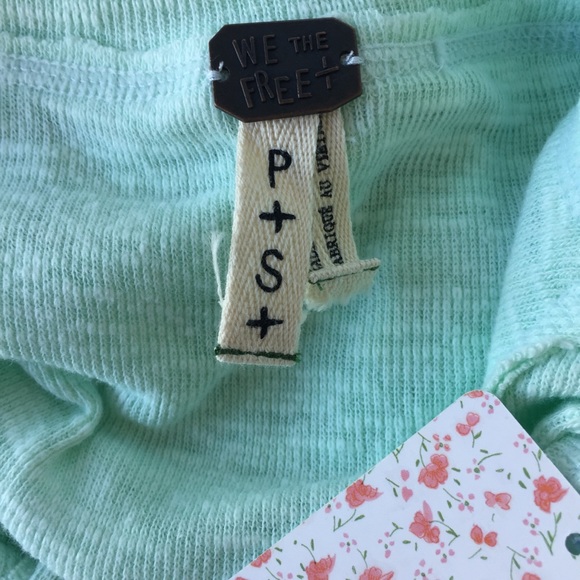 Free People Palisades Off The Shoulder Thermal XS - Picture 5 of 6